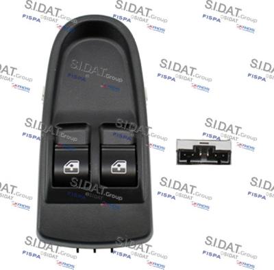 Sidat 5.145685A2 - Interruttore, Alzacristallo www.autoricambit.com