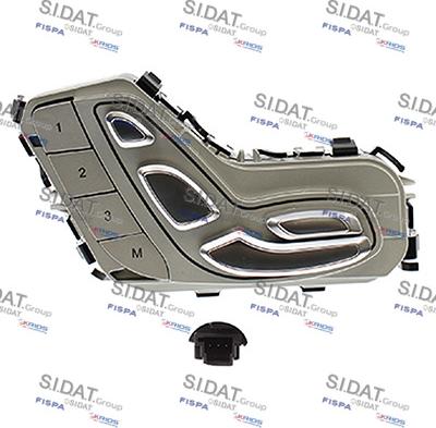 Sidat 640971A2 - Interruttore, Regolazione sedile www.autoricambit.com