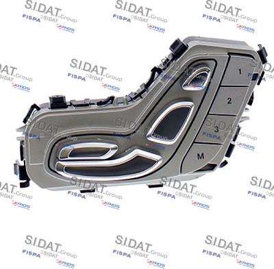 Sidat 640081A2 - Interruttore, Regolazione sedile www.autoricambit.com