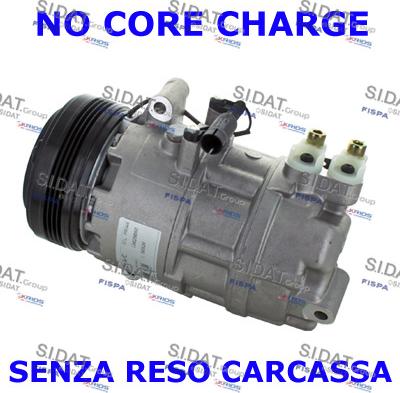 Sidat 1.9092R - Compressore, Climatizzatore www.autoricambit.com