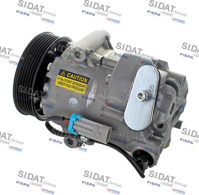 Sidat 1.4115R - Compressore, Climatizzatore www.autoricambit.com