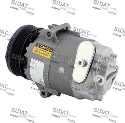 Sidat 1.4117R - Compressore, Climatizzatore www.autoricambit.com