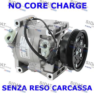 Sidat 1.5048R - Compressore, Climatizzatore www.autoricambit.com