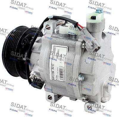 Sidat 1.5370A - Compressore, Climatizzatore www.autoricambit.com