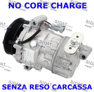 Sidat 1.1441R - Compressore, Climatizzatore www.autoricambit.com