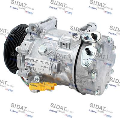 Sidat 1.1512A - Compressore, Climatizzatore www.autoricambit.com