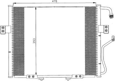 Sidat 11.5239 - Condensatore, Climatizzatore www.autoricambit.com