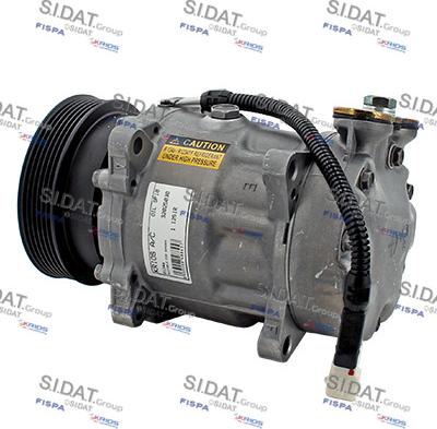 Sidat 1.1251R - Compressore, Climatizzatore www.autoricambit.com