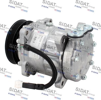 Sidat 1.1212A - Compressore, Climatizzatore www.autoricambit.com