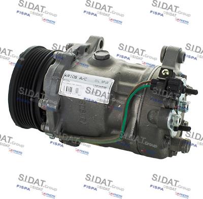 Sidat 1.1234R - Compressore, Climatizzatore www.autoricambit.com