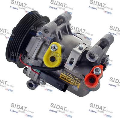 Sidat 1.3027R - Compressore, Climatizzatore www.autoricambit.com