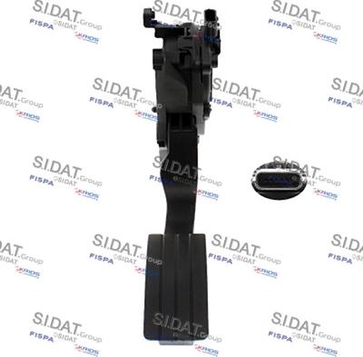 Sidat 84.2314 - Kit pedale acceleratore www.autoricambit.com