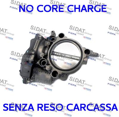 Sidat 88.263R - Corpo farfallato www.autoricambit.com