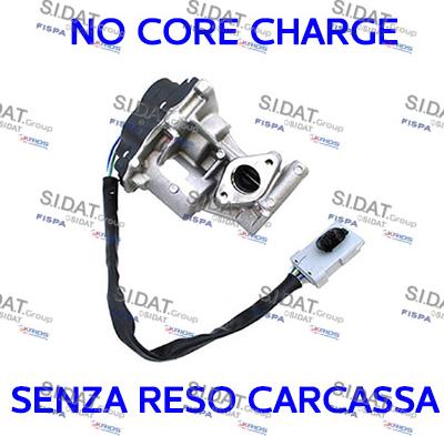 Sidat 83.952R - Valvola ricircolo gas scarico-EGR www.autoricambit.com