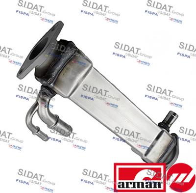 Sidat 83.1620AS - Radiatore, Ricircolo gas scarico www.autoricambit.com