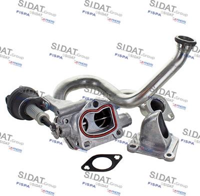 Sidat 83.1143 - Radiatore, Ricircolo gas scarico www.autoricambit.com