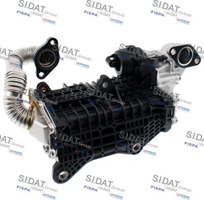 Sidat 83.1232 - Radiatore, Ricircolo gas scarico www.autoricambit.com