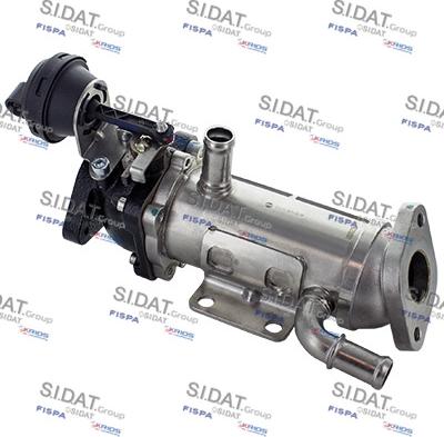 Sidat 83.1237A2 - Radiatore, Ricircolo gas scarico www.autoricambit.com