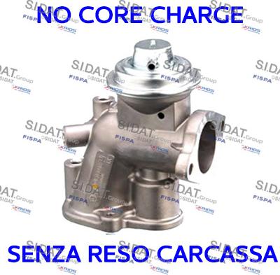 Sidat 83.813R - Valvola ricircolo gas scarico-EGR www.autoricambit.com