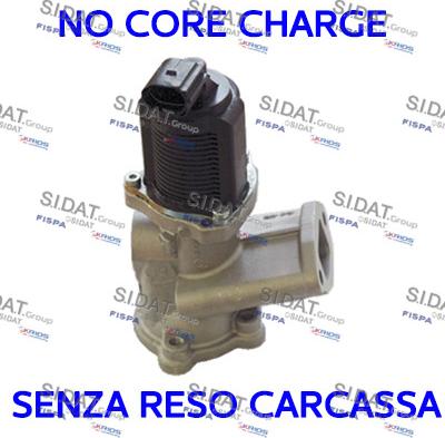 Sidat 83.831R - Valvola ricircolo gas scarico-EGR www.autoricambit.com