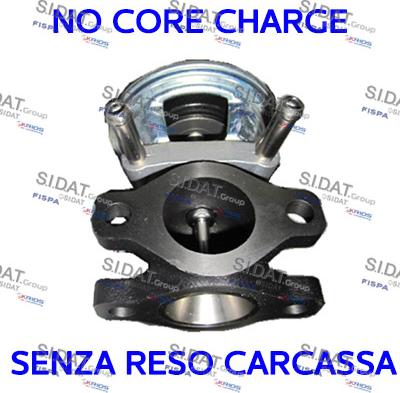 Sidat 83.838R - Valvola ricircolo gas scarico-EGR www.autoricambit.com