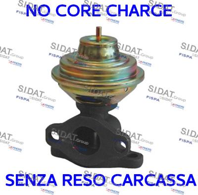 Sidat 83.727R - Valvola ricircolo gas scarico-EGR www.autoricambit.com