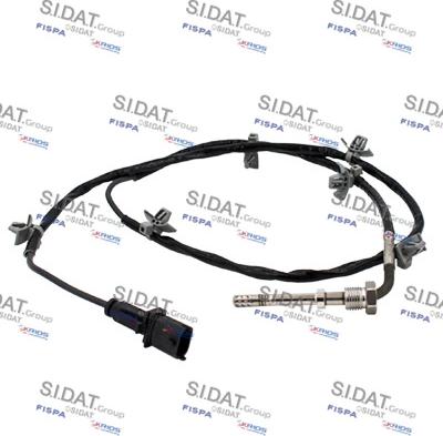 Sidat 82.1343 - Sensore, Temperatura gas scarico www.autoricambit.com