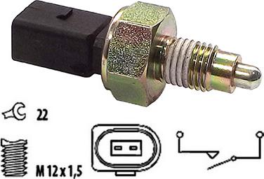 Sidat 3.234166 - Interruttore, Luce di retromarcia www.autoricambit.com