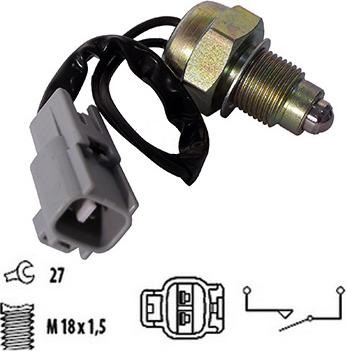 Sidat 3.234249 - Interruttore, Luce di retromarcia www.autoricambit.com