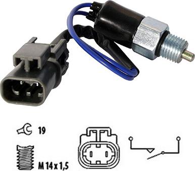 Sidat 3.234266 - Interruttore, Luce di retromarcia www.autoricambit.com