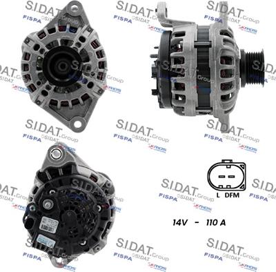 Sidat A12BH0924 - Alternatore www.autoricambit.com