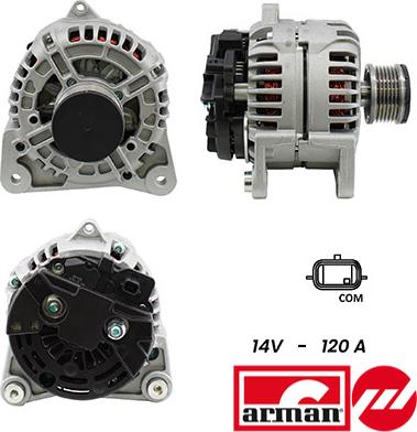 Sidat A12BH0420AS - Alternatore www.autoricambit.com