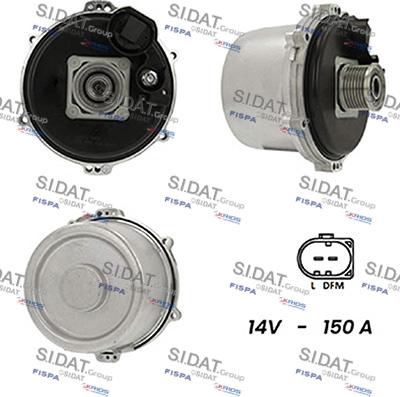 Sidat A12BH0550A2 - Alternatore www.autoricambit.com