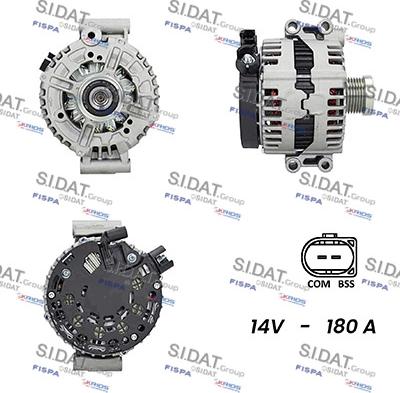 Sidat A12BH0509AS - Alternatore www.autoricambit.com