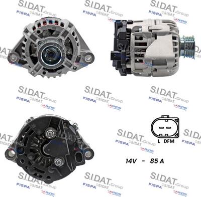 Sidat A12BH0536A2 - Alternatore www.autoricambit.com