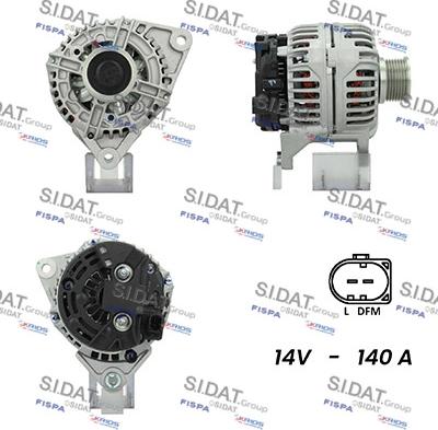 Sidat A12BH0685AS - Alternatore www.autoricambit.com