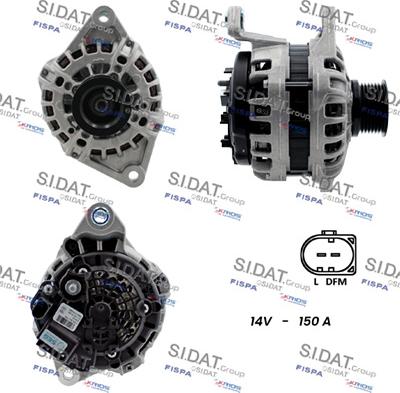 Sidat A12BH0193 - Alternatore www.autoricambit.com