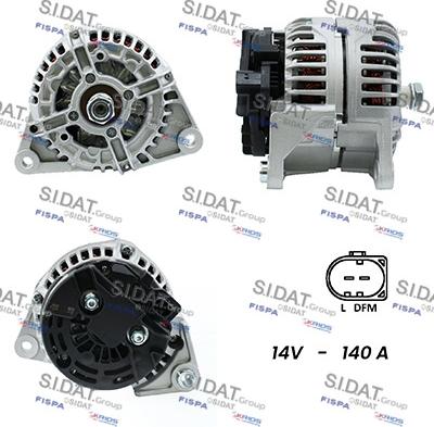 Sidat A12BH0266A2 - Alternatore www.autoricambit.com