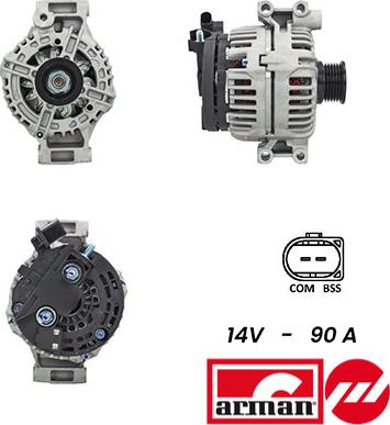 Sidat A12BH0768AS - Alternatore www.autoricambit.com