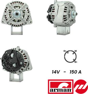 Sidat A12BH1067AS - Alternatore www.autoricambit.com