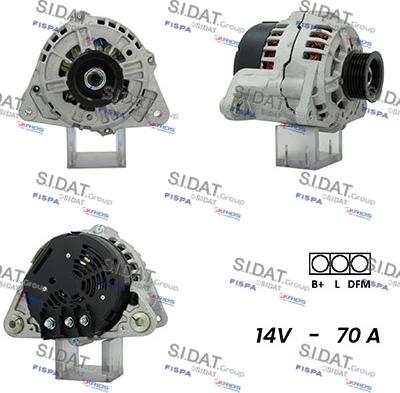 Sidat A12BH1038A2 - Alternatore www.autoricambit.com