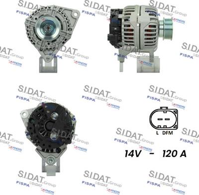 Sidat A12BH1021 - Alternatore www.autoricambit.com