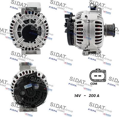 Sidat A12BH1363 - Alternatore www.autoricambit.com