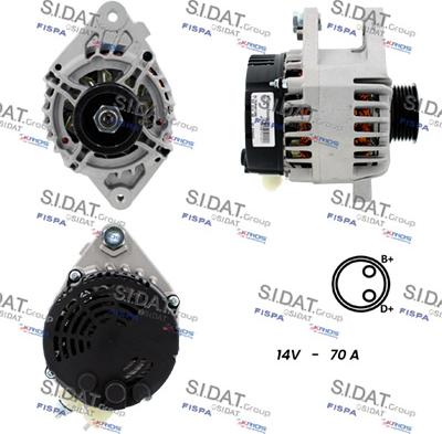 Sidat A12DE0494A2 - Alternatore www.autoricambit.com