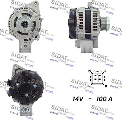 Sidat A12DE0496A2 - Alternatore www.autoricambit.com