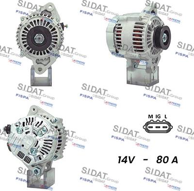 Sidat A12DE0486A2 - Alternatore www.autoricambit.com