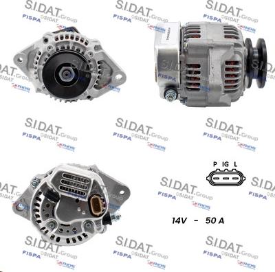 Sidat A12DE0435A2 - Alternatore www.autoricambit.com