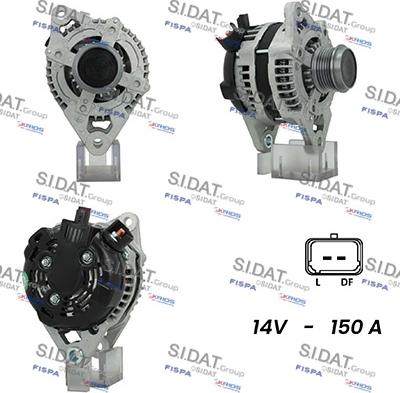 Sidat A12DE0619A2 - Alternatore www.autoricambit.com