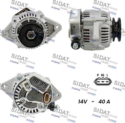 Sidat A12DE0090A2 - Alternatore www.autoricambit.com