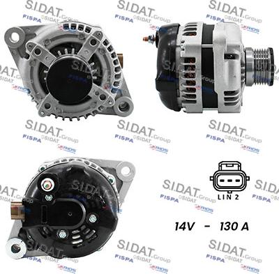 Sidat A12DE0049A2 - Alternatore www.autoricambit.com